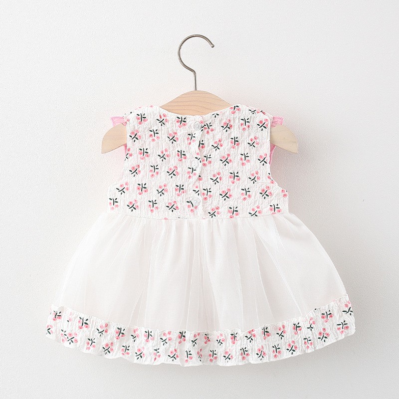 Váy công chúa bé gái Váy hoa  nhí bé gái size 1-3 tuổi VH78
