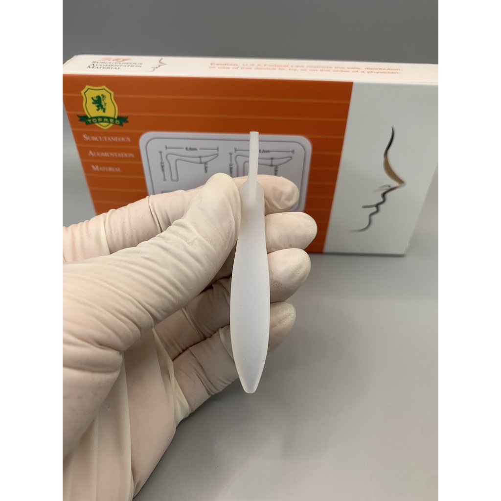 Mẫu BR 04 Sụn Mũi Silicon Đúc - Xuất Xứ Hàn Quốc  - 60 x 34 x