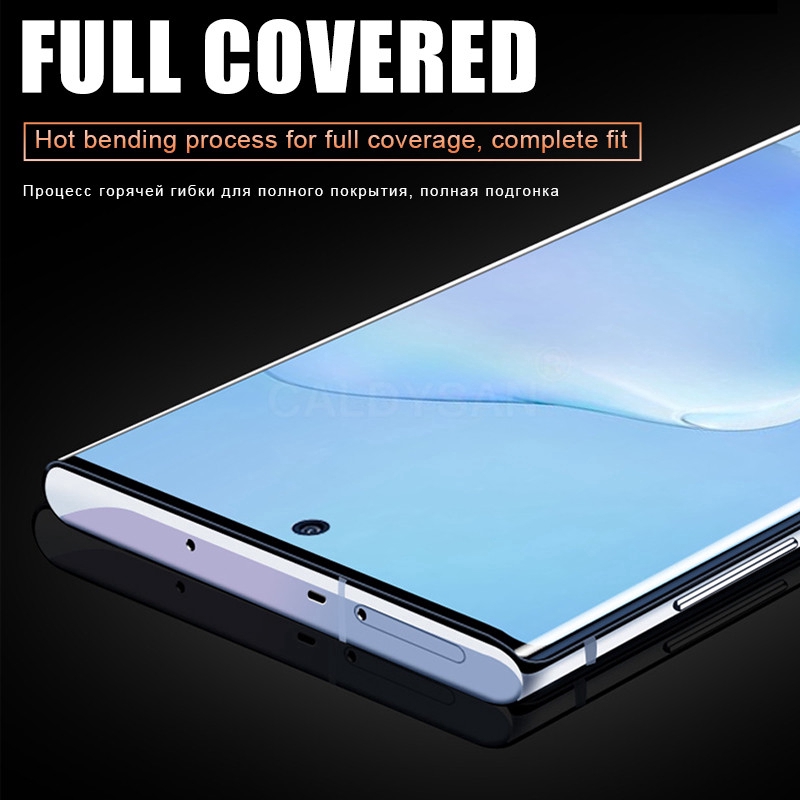 Kính cường lực 100D bảo vệ toàn màn hình cho Samsung Galaxy S8 S9 S10 Plus S10E S7 Note 8 9 10 Pro tiện dụng