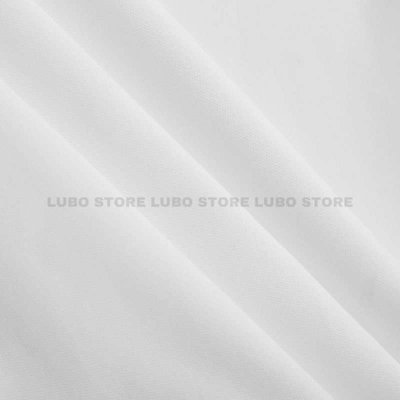 Áo thun nam nữ polo cổ trụ cotton tay ngắn phối sọc 2 màu Trắng/Đen