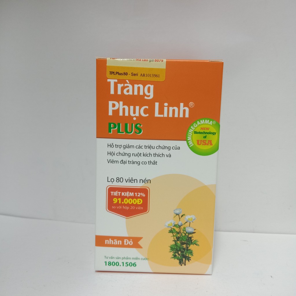 TRÀNG PHỤC LINH PLUS HỘP 80 VIÊN