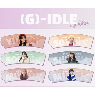 Bọc cốc - cup holder nhóm nhạc (G)-IDLE