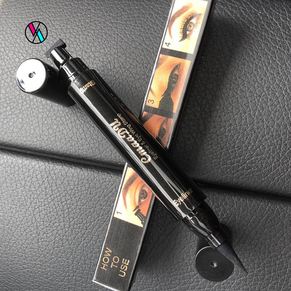 Bút kẻ mắt nước CmaaDu hai đầu khô nhanh chống nước
 | BigBuy360 - bigbuy360.vn