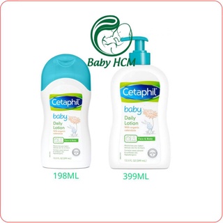 Sữa dưỡng thể cho bé Cetaphil Baby Daily Lotin 198ml-399ml, sản xuất tai Đức