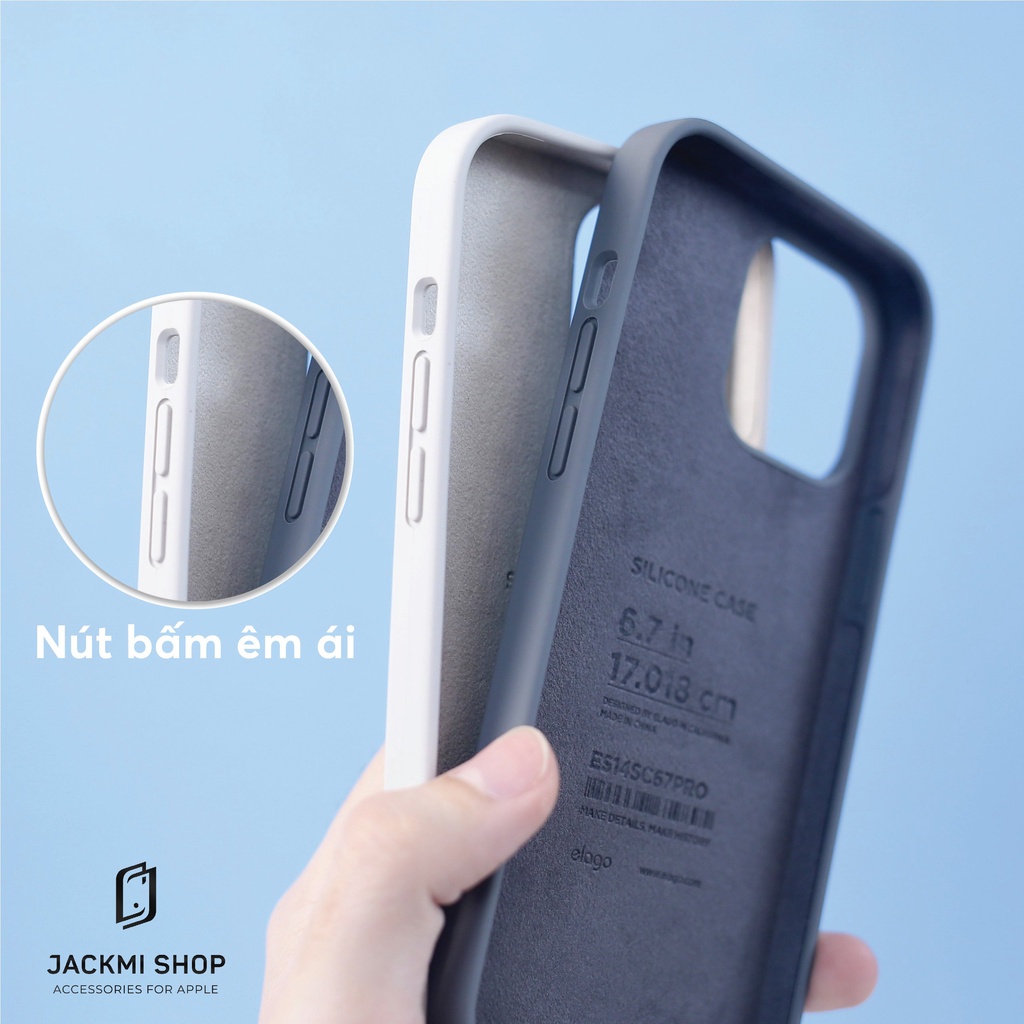 Ốp lưng Elago Silicone chống bẩn cho điện thoại ip 14 14 plus 14 pro 14 promax