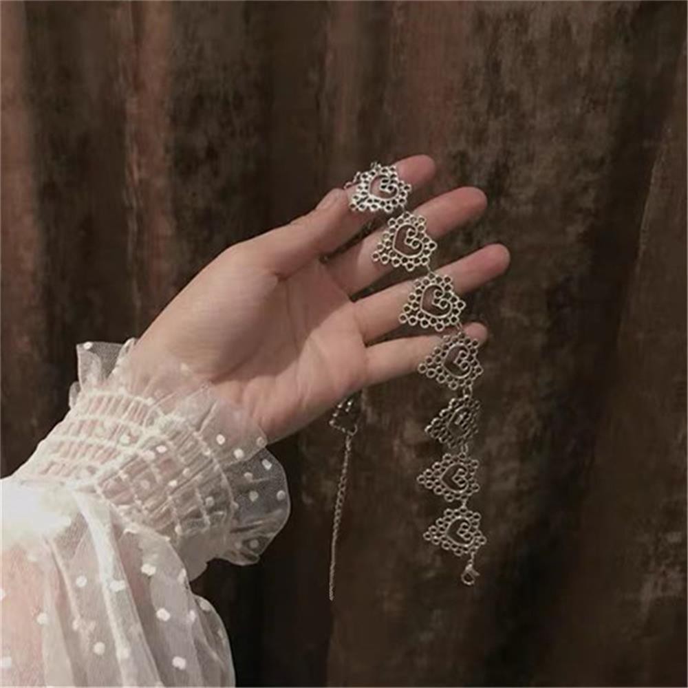 Vòng cổ choker chất liệu hợp kim kiểu trái tim/bươm bướm hình tròn thời trang cho nữ