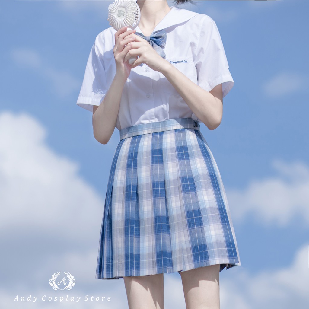 [CÓ SẴN] Váy JK xanh đậm Sơn Hải Gian - Sơn Cốc Xuyên | BigBuy360 - bigbuy360.vn