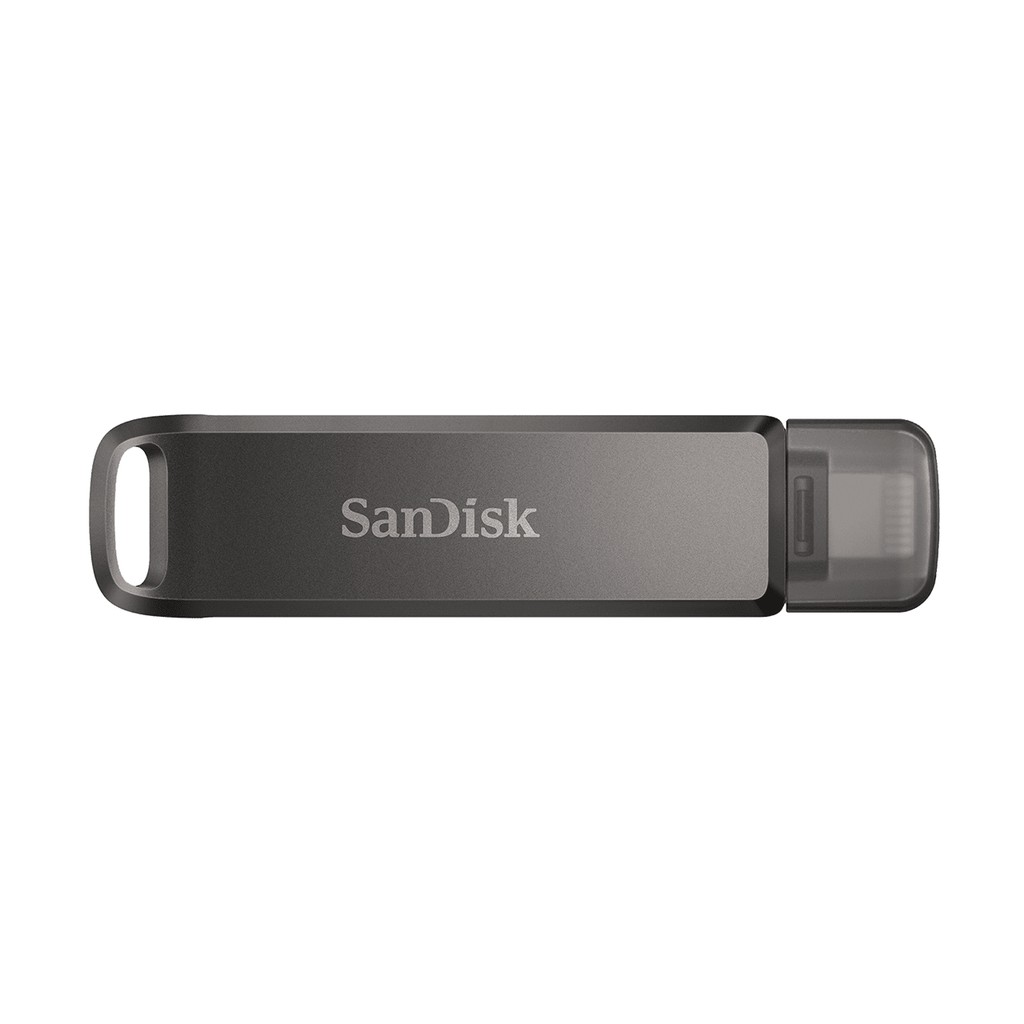USB 3.1 OTG SanDisk iXpand 2 đầu TypeC và Lightning Flash Drive Luxe 256GB / 128GB / 64GB (Xám) - Hàng Chính Hãng