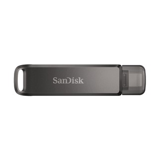 USB 3.1 OTG SanDisk iXpand 2 đầu TypeC và LN Flash Drive Luxe 256GB / 128GB / 64GB (Xám) - Hàng Chính Hãng