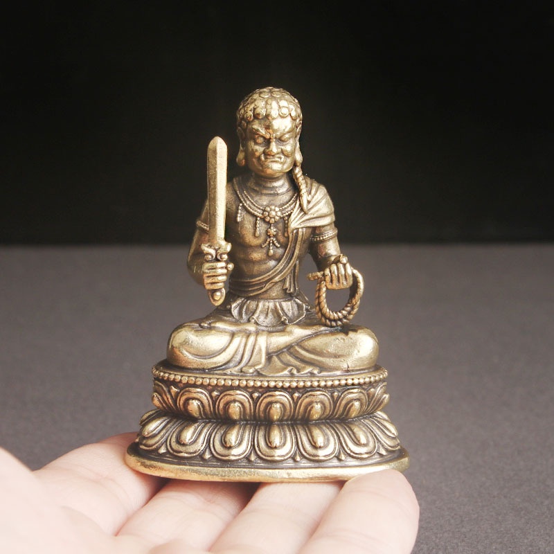 Tượng Phật Bằng Đồng Thau Phong Cách Vintage