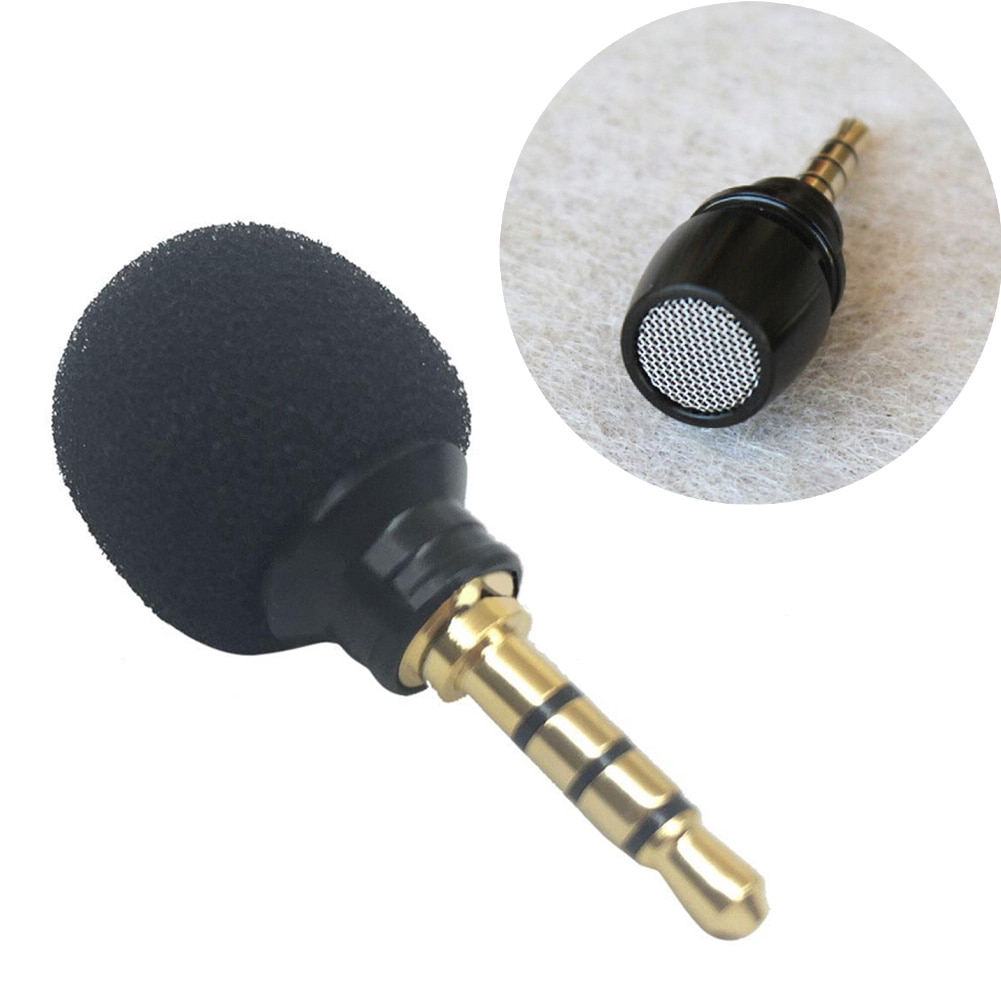 Micro giắc 3.5mm mini âm thanh stereo cho thu âm dành cho điện thoại thông minh