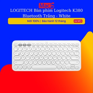 Bàn phím Logitech K380 Bluetooth Màu trắng