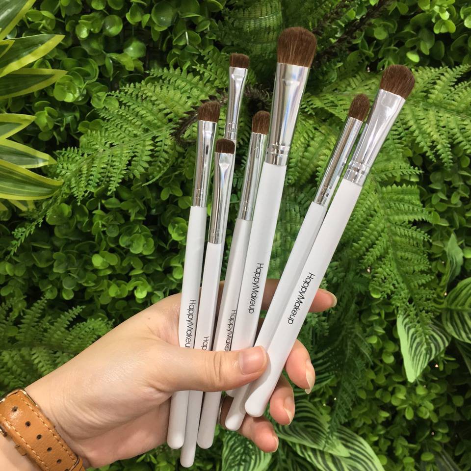 Set Cọ Mắt Happy Makeup 7 Cây Lông Ngựa