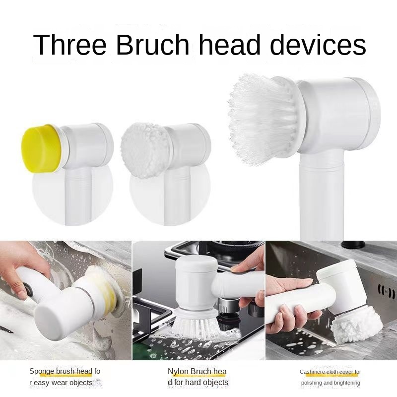 Bàn Chải Vệ Sinh Cầm Tay Chạy Điện Chống Thấm Nước Tiện Dụng