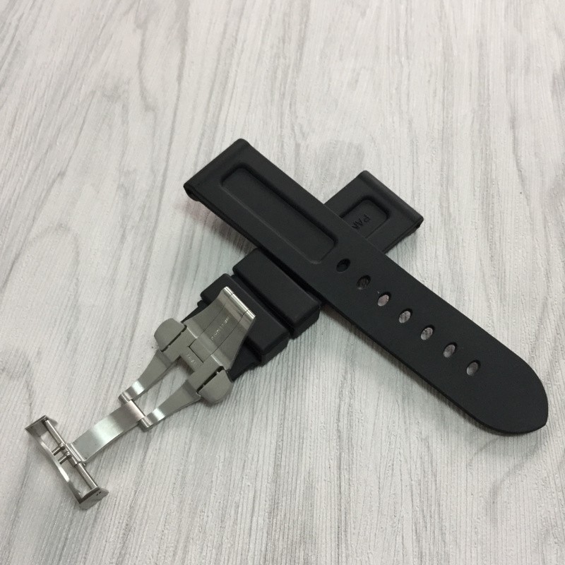 Dây đeo silicon cao su tự nhiên Panerai PAM thay thế 22 24mm Biển béo PAM368 / 389 / 111 / 351