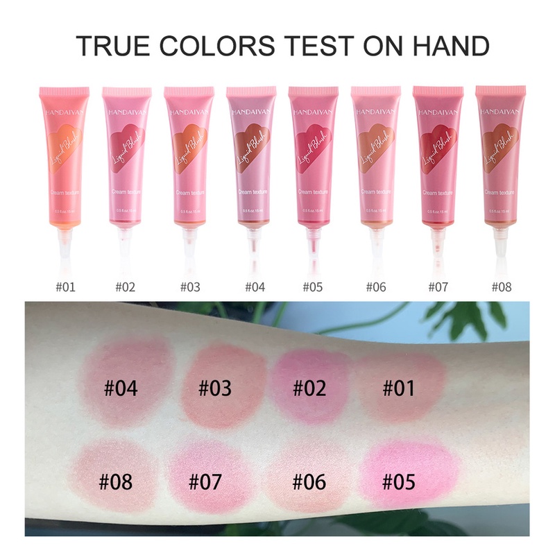 [Hàng mới về] Kem má hồng Handaiyan màu tự nhiên quyến rũ | BigBuy360 - bigbuy360.vn