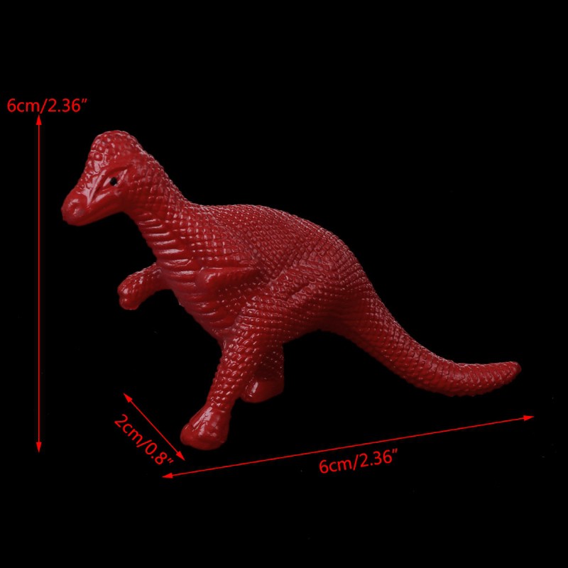 Dudu 12pcs Glow In The Dark Luminous Jurassic Dinosaur Toy Model Toys Kids Gift