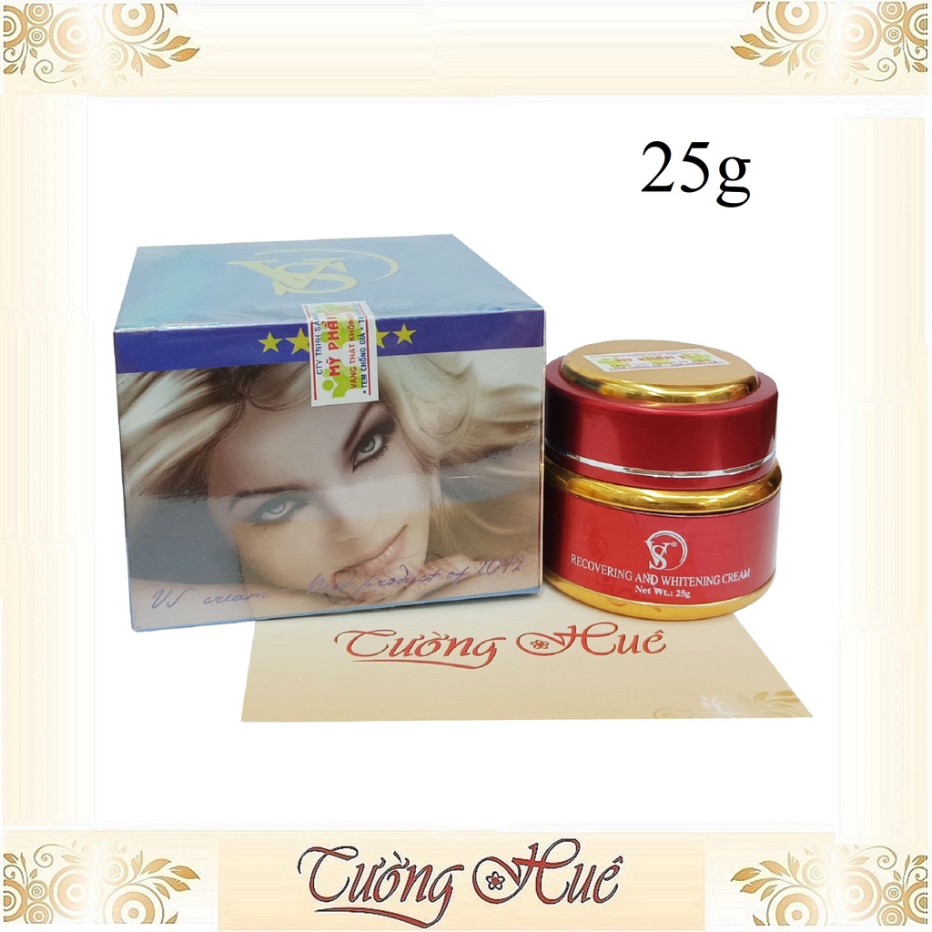Kem VS Cao Cấp Chuyên Nám Dưỡng Trắng Da Mặt - 25g