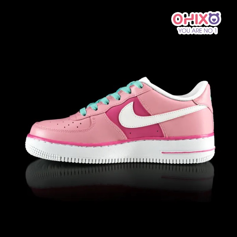 Giày Custom 𝐍𝐈𝐊𝐄 𝐀𝐈𝐑 𝐅𝐎𝐑𝐂𝐄 Thể Thao Nam Nữ Sneaker Hàn Quốc Chất Đẹp Đế Bằng OHIXO AFC04