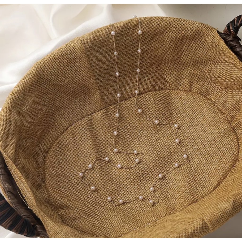 Dây đeo handmade khẩu trang đính kèm hột bẹt sang chảnh phong cách Hàn Quốc | BigBuy360 - bigbuy360.vn