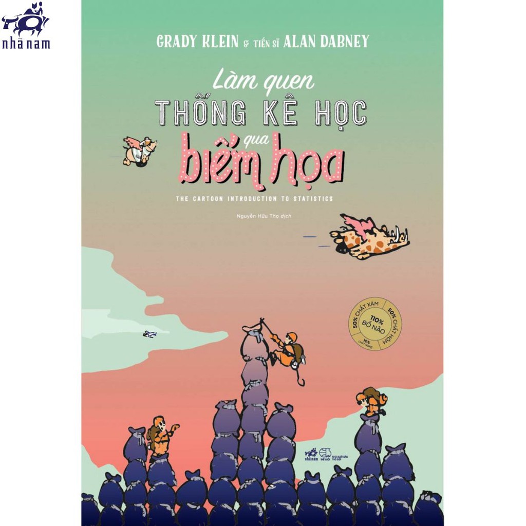 Sách - Làm Quen Thống Kê Học Qua Biếm Họa