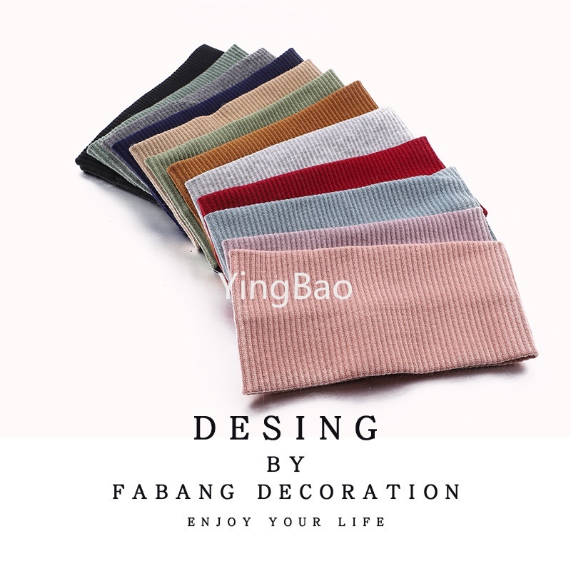 Băng Đô Cài Tóc Dệt Kim Thời Trang Unisex