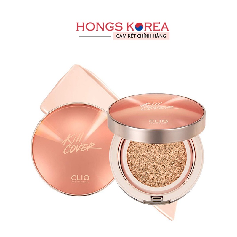 (MẪU MỚI) Phấn nước căng bóng da Clio Kill Cover Glow Cushion SPF50+ PA++++ - HONGS KOREA