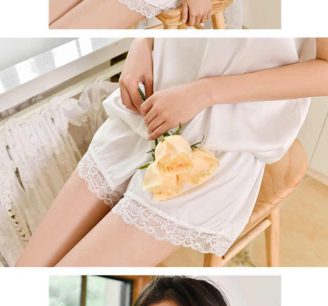 [Mã WABIG19 giảm 15% đơn 150k] Sx 680 bộ ngủ lụa satin phối ren - đồ ngủ 2 dây -KellyWang | BigBuy360 - bigbuy360.vn