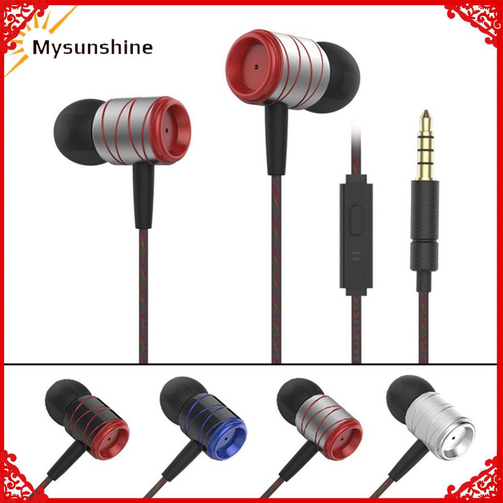 Tai Nghe Nhét Tai Có Dây Bằng Kim Loại Chất Lượng Cao Cho Iphone | BigBuy360 - bigbuy360.vn