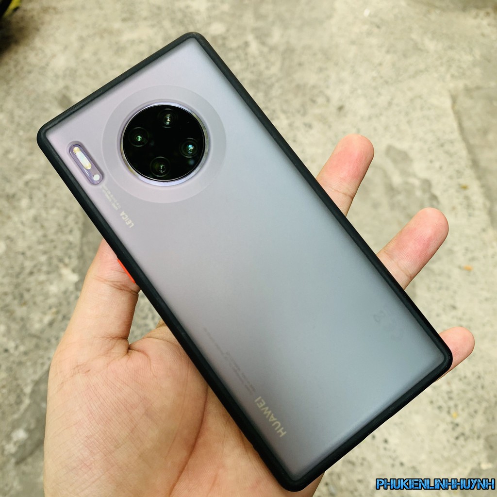Huawei Mate 30 Pro_Ốp lưng trong nhám nhiều màu chống bám vân tay độc đáo.