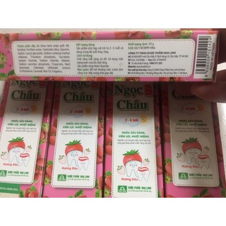 KEM ĐÁNH RĂNG TRẺ EM NGỌC CHÂU