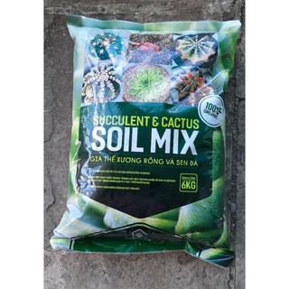 Đất trộn sẵn soil mix (bao 6kg)