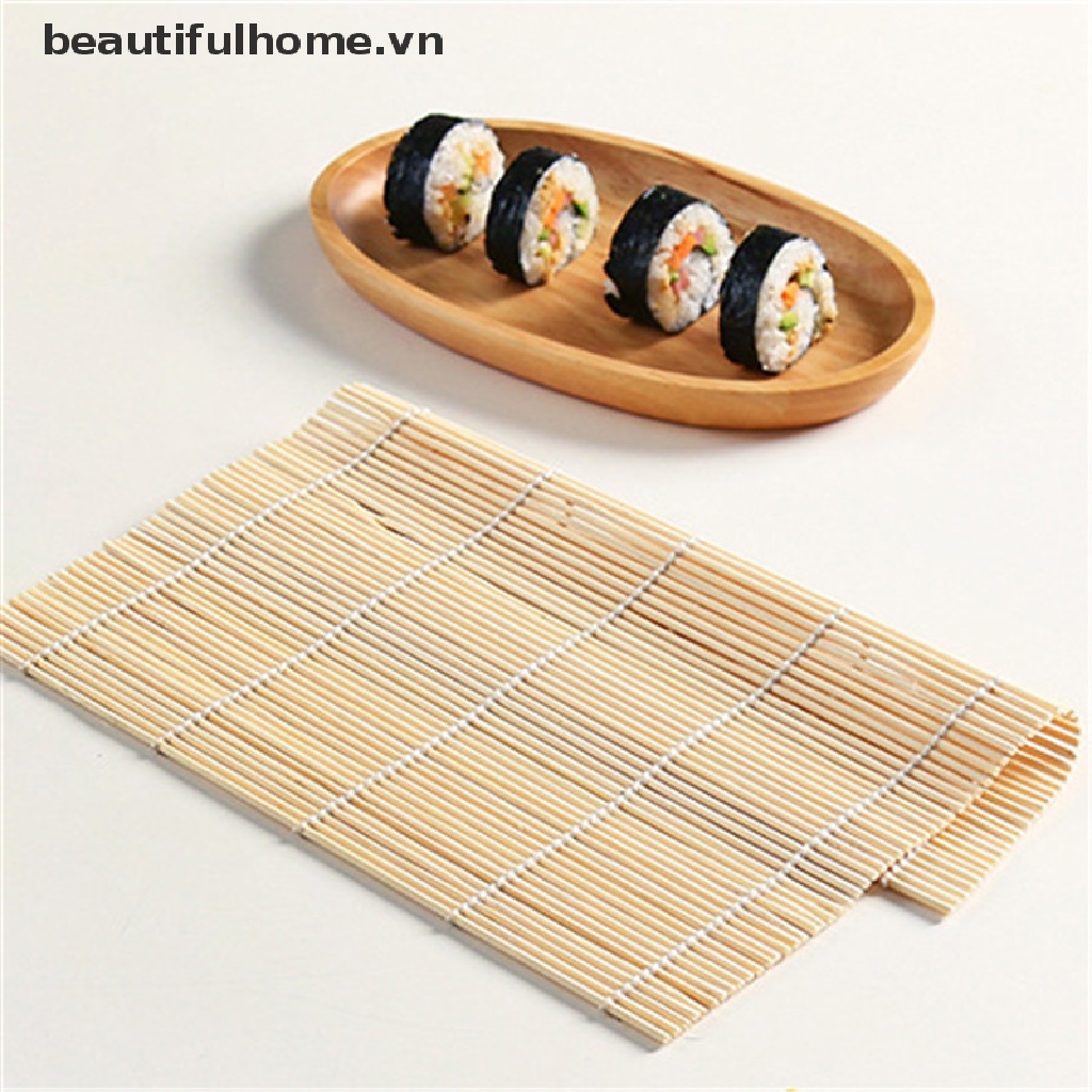 Thảm Cuộn sushi Bằng Tre Tiện Dụng DIY