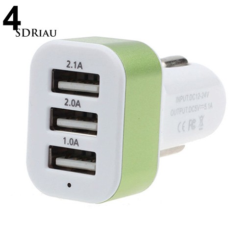 Củ sạc nhanh 3 cổng usb cho ĐT táo Samsung