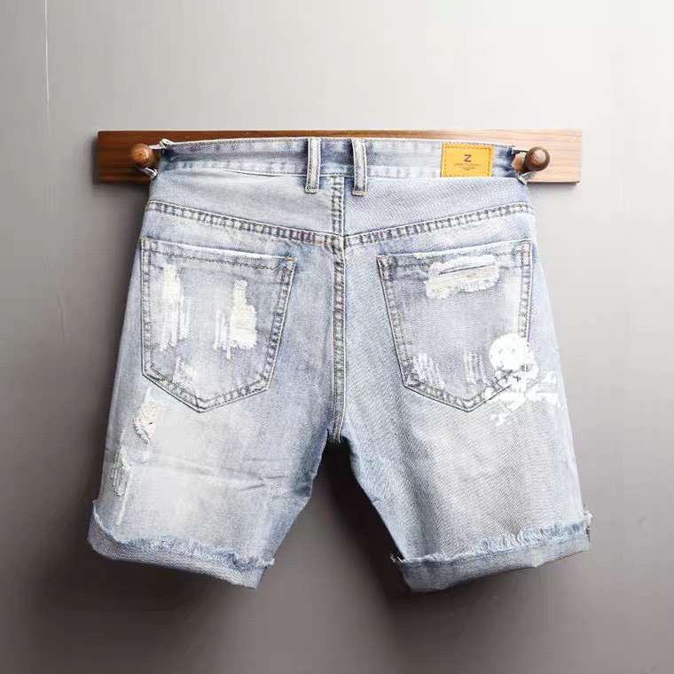 Quần Short , Quần Sọt Jean Nam Clend Fashion Chất Liệu Demin Co giãn Thoáng Mát Thời Trang Cao Cấp KV97