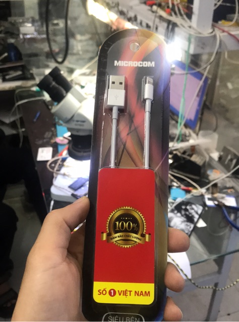 Dây sạc iphone ( cáp lightning) microcom