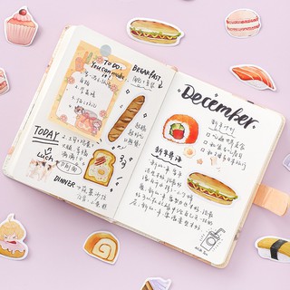 Set Sticker foody 20 chiếc siêu đẹp