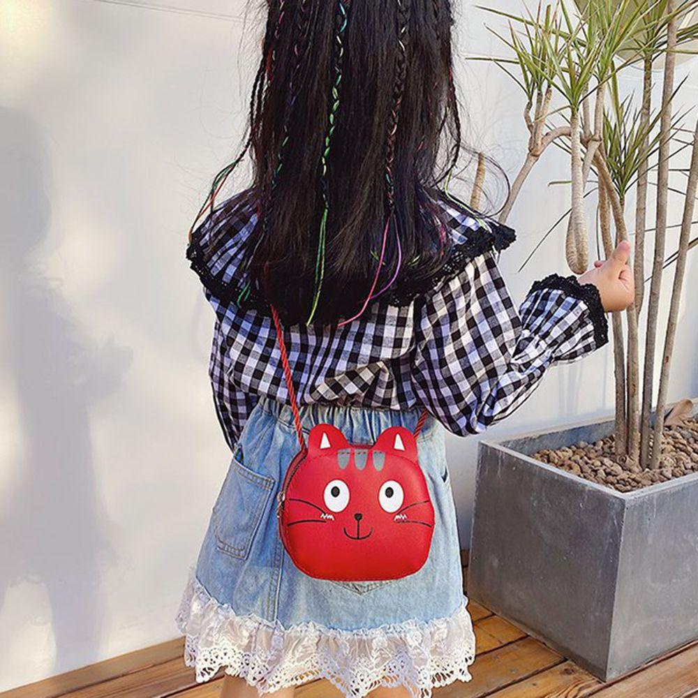 Túi Xách Da PU In Hình Doraemon Đáng Yêu Cho Bé Gái