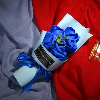 Hoa sáp 5 bông dáng dài