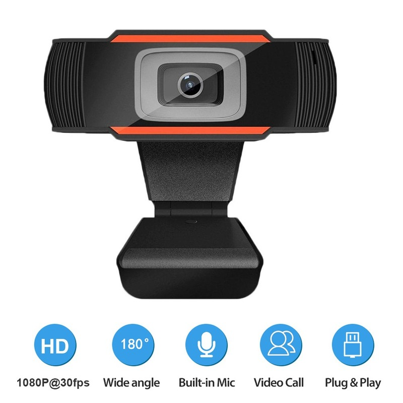 Webcam Hd 1080p Kèm Mic Cho Máy Tính
