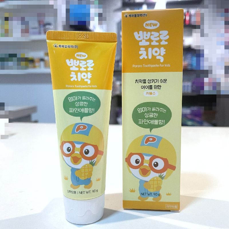 Kem Đánh Răng Cho Trẻ Trên 2 tuổi Pororo Hàn Quốc 90g