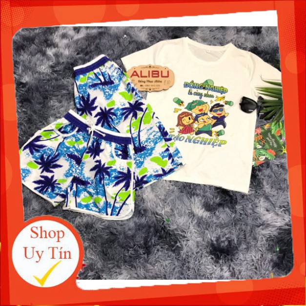 [Giá 4x Cotton] Áo Thun Đồng Phục Đi Biển Gia Đình, Team Building Công Ty, Đi Bơi | BigBuy360 - bigbuy360.vn