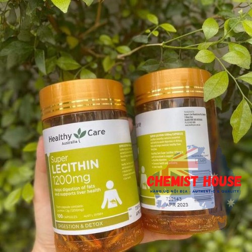 [ Hàng Chuẩn ÚC ] Healthy Care Super Lecithin 1200mg - Viên uống tinh chất mầm đậu nành 100 viên | BigBuy360 - bigbuy360.vn