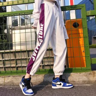 [ORDER+ẢNH THẬT] Quần jogger ulzzang unisex 1 sọc chữ siêu chất