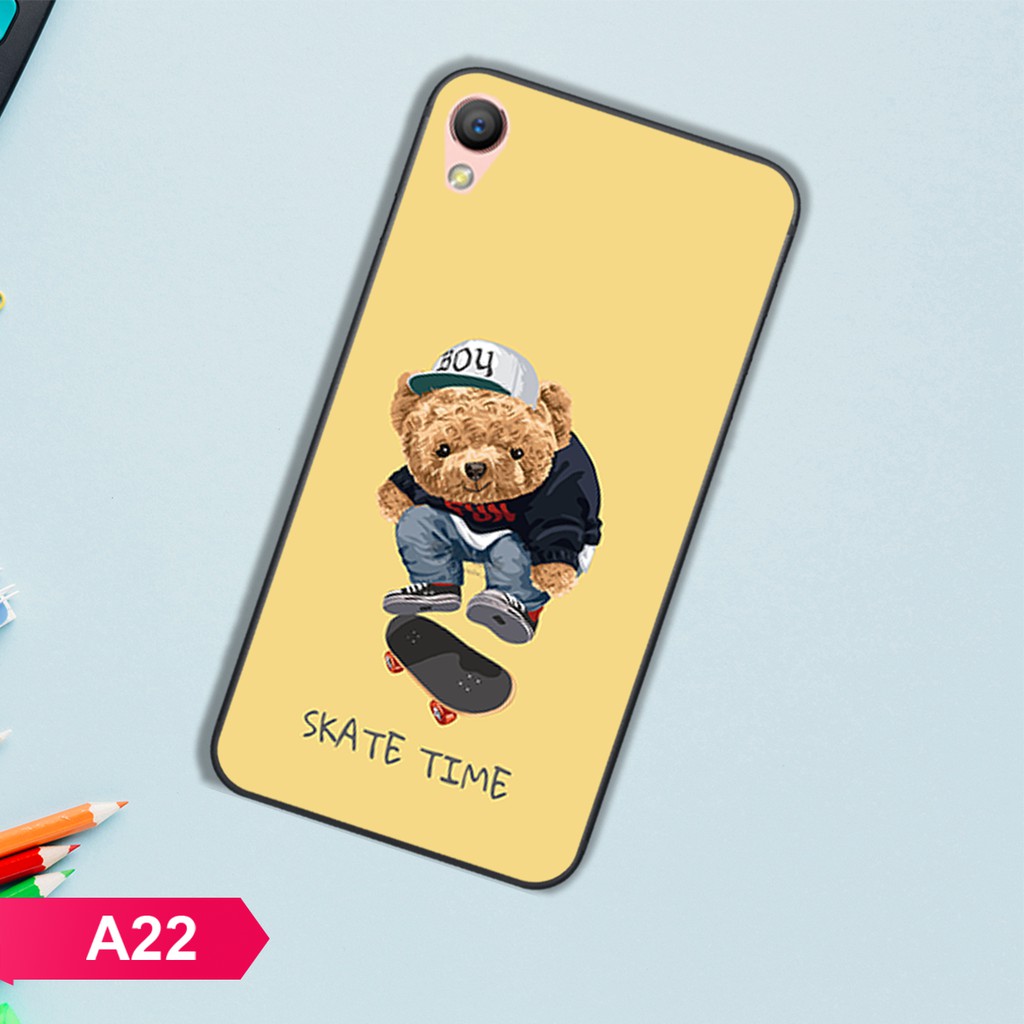 ỐP LƯNG OPPO A35/A37/F1/F1 PLUS IN HÌNH GẤU BEER CỰC ĐÁNG YÊU-GIÁ RẺ
