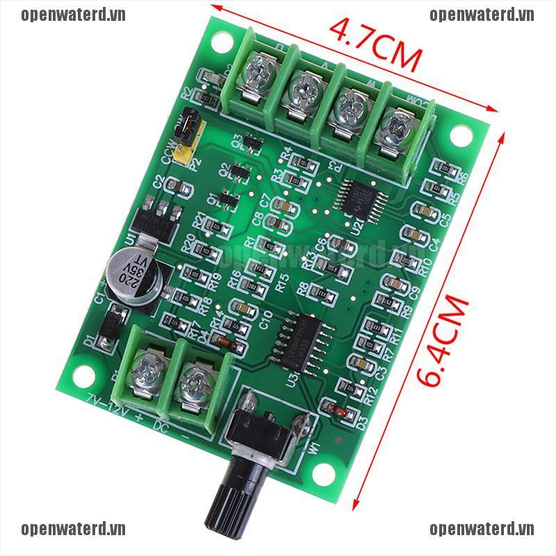 OPD 5V 12v brushless dc motor driver controller board for hard drive motor 3/4 wire
