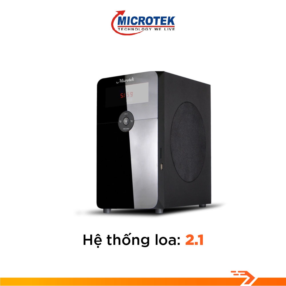 Loa Vi Tính Bluetooth Microtek X-216BT 2.1