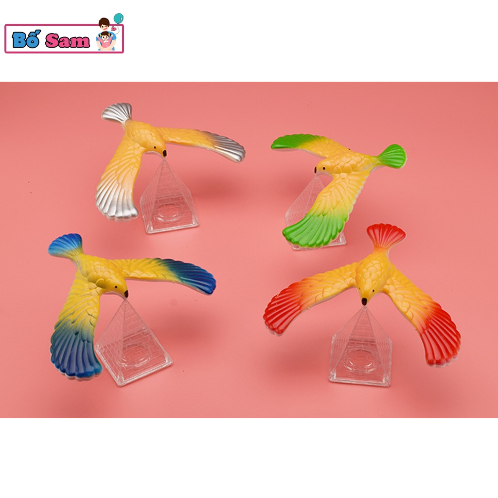 Đồ chơi chim ưng giữ thăng bằng kèm đế kim tự tháp xả stress vui nhộn Shop Bố Sam