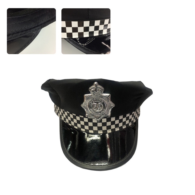 Mũ Hóa Trang Cảnh Sát Đội Trưởng Trưởng Hải Quân Cho Bé