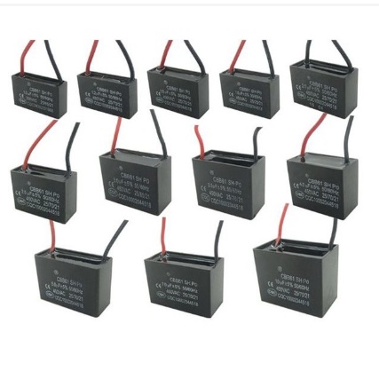Tụ quạt  dùng thay thế cho quạt đứng và treo tường 1uF- 1,5uF-  2uF- 2,5uF- 3uF- 3,5uF- 4uF- 6uF- 8uF- 10uF- 12uF-